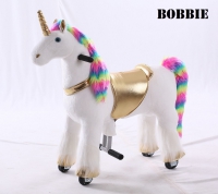 Kids-Horse "Bobbie" Rainbow UniCorn voor kids van 3-6 jaar (TB-2020S)
