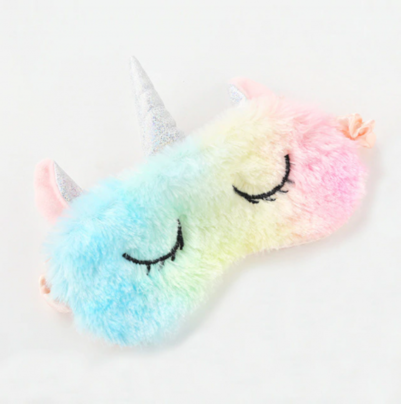 Slaapmasker unicorn, eenhoorn