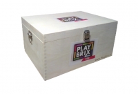 PlayBrix 500st  in houten kist