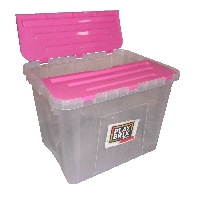PlayBrix opbergkist 42 ltr roze
